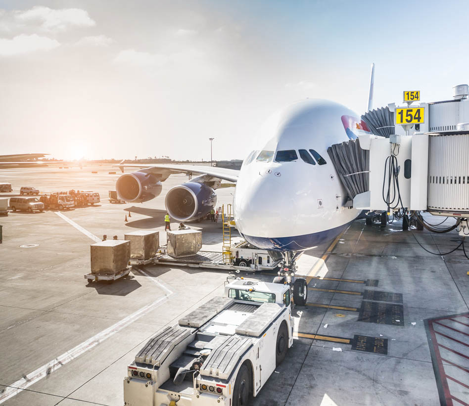 airplane loading in airlines.